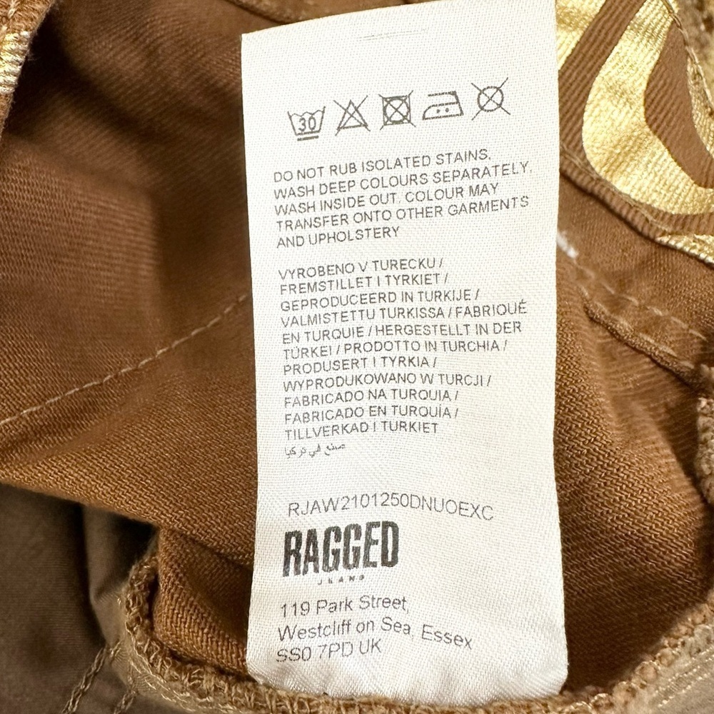 The Ragged Priest Women's Wave Jean Gold & Brown - Picture 15 of 15